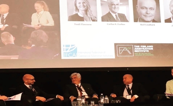 Carlos Forbes palestrou na 15ª IFCAI Biennial Conference, em Helsinque